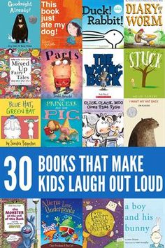 children's books that make them laugh and laugh about the book they are reading