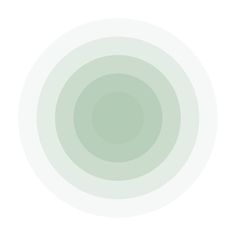 an image of a white circle with green circles in the center on a white background