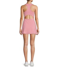 Antonio Melani Active Tennis Courtside Built-In Short Mini Dress | Dillard's Fitted Sleeveless Tennis Dress With Built-in Bra, Workout Dresses With Built-in Bra And Racerback, Pink Sleeveless Elastane Mini Dress, Sleeveless Stretch Tennis Dress With Built-in Bra, Sleeveless Stretch Mini Dress For Workout, Stretch Sleeveless Mini Dress For Workout, Sporty Fitted Scoop Neck Dress, Sporty Scoop Neck Workout Dress, Sporty Fitted Dress With Scoop Neck