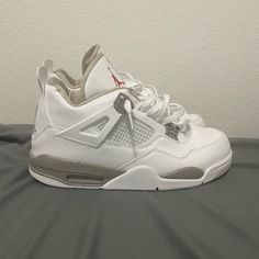 Jordan 4 “White Oreo” Brand New Size 11 Negotiable No Box Jordan 4 White Oreo, Jordan 4 White, Shoes Jordan, Swag Shoes, Jordans For Men, Walker Boots, Fit N Flare Dress, Rain And Snow Boots, Boot Sandals