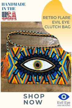 ✅Be Stylish! ✅Be Protected! 😱Evil Eye is everywhere!😱 🧿Retro Flare Evil Eye Clutch Bag🧿 Evil Eye Protection | Evil Eye Clutch Bag Perfect gift for your love ones💝💝💝 Check out more here: www.evileyeandbeyond.com/retro-flare-evil-eye-clutch-bag #EvilEye #EvilEyeProtection #EvilEyeBags #Bags #likeforlikes Bags Travel