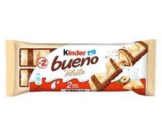 kinder bueno white chocolate bar