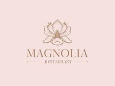 the logo for magnolia restaurant