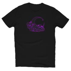 The Shimmering Violet Moon - SFPA-T022 | StoreFrontier™ Violet Moon, Swirling Clouds, Violet, Purple, Bed