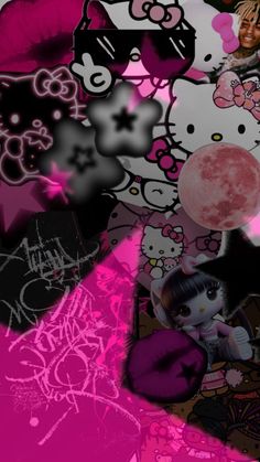 hello kitty pink asthetic Hello My Name Is, Ipad Wallpaper, Pretty Wallpapers, Phone Wallpaper