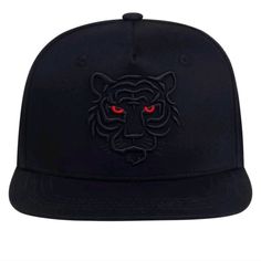 Black Embroidered Tiger Baseball Cap Hat Adjustable One Size Fits Most Solid Color Sun Protection Looks Awesome Streetwear Casual Or Night Out Hip Hop 60s 70s 80s 90s Glitzy Modern Spring Summer Fall Winter Cruise Highly Visible Artsy Sexy Flashy Versatile Casual Boho Free Spirit Hippie Festival Retro Flirty Gypsy Goth Grunge Stylish Lounge Party Everyday Casual Chic Timeless Sophisticated Elegant Classy Pop Culture Cosplay Street Hip Hop Tango Salsa Unusual Unique Affordable Charming Exotic Fla Tiger Embroidery, Streetwear Hats, Baseball Snapback, Embroidery Baseball, Black Tiger, Hip Hop Hat, Black Tigers, Cap Men, Estilo Hip Hop