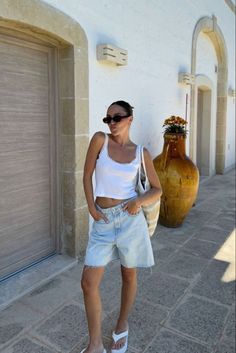 Summer Fits Aesthetic, Italian Summer Outfits, European Summer Outfits, Fits Aesthetic, Summer Outfits 2024, Europe Outfits, Italy Fashion, Looks Street Style