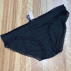 Super Cute Panties! Great Condition & Tag Attached! Purchased & Never Wore Lol Oops ***Please Review All Photos Before Purchasing! I Am Human, & I Sometimes Make Mistakes! Please Comment About Any Flaws You See That Are Not Pointed Out Or Listed!(Sometimes It Is Just The Photo! :)**The Yellow Line Seen On The Waist Of Any Of The Items Is Just A Ribbon On My Mannequin! I Don’t Often Reduce My Prices, As I Prefer Utilizing My Time To Upload More Items For Sale! Offers Welcome! :) **All Items Are B Black String Bottoms With Lace Trim, Victoria's Secret Black Brief Bottoms, Victoria's Secret Black Cotton Bottoms, Black Cotton Bottoms With Lace Trim, Victoria Secret Body, Yellow Line, Black Lace Trim, Make Mistakes, Lingerie Outfits