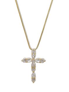 So simple, so clean. Meet the 'GENELLE' - from a stunning pave diamond cross pendant to 18K gold-filled chain, this necklace will easily become an everyday staple. Wear on its own to dress up any outfit, or pair with our 'DREAM' pearl necklace for a breathtaking stack.  Made with a pave diamond pendant and 18K gold-fil Diamond Cross Pendants, Diamond Cross, Creating Jewelry, Gold Filled Chain, Box Chain, Pave Diamonds, Statement Jewelry, Diamond Pendant, Cross Pendant