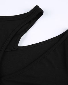 Details: Long-sleeve bodysuit with asymmetrical shoulder cut-out designTop Length: LongSleeve Length: Long SleevesMaterials: 95% Cotton + 5% Spandex Casual Stretch Bodysuit With Cutout, Black Off-shoulder Stretch Bodysuit, Black Stretch Off-shoulder Bodysuit, Black Stretch One Shoulder Top With Asymmetrical Neckline, Black Stretch Casual One Shoulder Top, Black Stretch One-shoulder Top With Asymmetrical Neckline, Casual Black Stretch One-shoulder Top, Asymmetrical Black Stretch Bodysuit, Spring Black Off-shoulder Tank Top