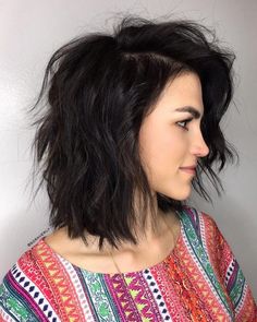 Short Layered Wavy Hairstyles, Long Layered Bob Hairstyles, Hairstyles Layered, Layered Short, Bronde Balayage, Medium Layered Haircuts, Layered Hairstyles