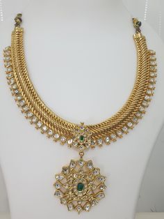 Jalebi Necklace, Churidar Neck Designs, Quirky Jewelry, Big Necklace, Fancy Stones, Bride Jewelry, Gold Bride Jewelry