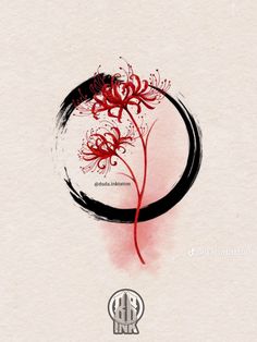 Lycoris Radiata, Lily Tattoo Design, Spider Lily, Japanese Logo, Cute Little Tattoos, Lily Tattoo, Flower Meanings