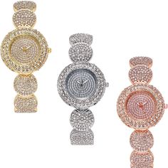 As seen on The Sherri Shepherd Show and sold out within in minutes once debute,these exquisite handcrafted stylish ladies' Watches will leave you or that special person in your life mesmerized by all the beautiful sparkles, flawless Gems & A+ Cubic Zirconias that catch the light at every turn. Give the gift of pure luxury, bling, and the perfect amount of sparkle this Holiday Season, and watch the person on the receiving end glow. With the “Buy more Save more” option, now you have the ability to Sherri Shepherd, Ladies Watches, Black Friday Promotions, Luxury Gift Box, Diamond Watch, Special Person, Bling Bling, Silver Watch, Gold Watch