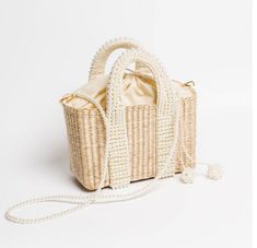 Accessories 2020, Boho Chic Bags, Sustainable Bag, Basket Tote, Party Box, Woven Handbags, Wicker Bags, Straw Handbags, Pearl Bag