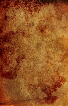 an old grungy textured paper background with red and yellow paint on it