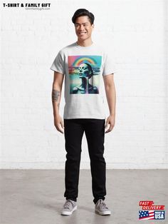 Surreal Artwork Classic T-Shirt Unisex Surreal Artwork, Music Bands, Surrealism