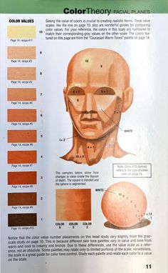 a poster showing the different types of facial shapes and hair color choices for men's faces