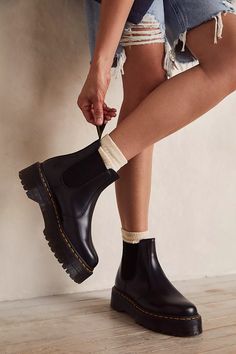 Dr. Martens 2976 Quad Chelsea Boots | Free People Dr Martens Chelsea Platform, Doc Marten Chelsea Boot, Doc Martens Chelsea Boot, Dr Martens 2976 Quad, Dr Martens Chelsea Boots, 2976 Chelsea Boots