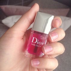 Dior Nail Glow, Natural Color Nails, Nail Glow, Dior Nails, Desain Pantry, Natural Selection, Manicure Y Pedicure, Types Of Nails, French Manicure