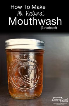 Mouthwash Recipe, Homemade Mouthwash, Handy Gadgets, Coffee Facial, Mouth Wash, Natural Mouthwash, Homemade Lotion, Home Remedies For Hair, Natural Therapy