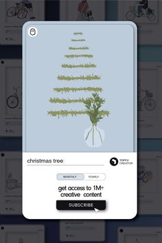 the christmas tree is being displayed on an iphone screen, and it appears to be made from scratchsticks