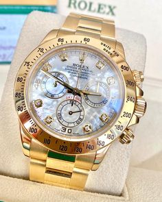 Rolex Daytona Listing: $49,200 Rolex Cosmograph Daytona 2016 Box Papers Yellow Gold Original..., Reference number 116528; Yellow gold; Automatic; Condition Very good; Year 2016; Watch with ori Luxury Yellow Gold Watches With Date Display, Make Money With Pinterest, Money With Pinterest, Rolex Cosmograph Daytona, Nfl Photos, Cosmograph Daytona, Good Year