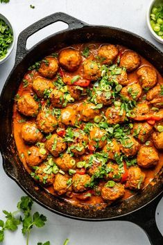 #foodie, #recipes, #cooking, #food inspiration Curry Meatballs Beef, Thai Meatball Curry, Thai Curry Meatballs, Red Curry Paste Uses, Meatball Recipies, Red Curry Meatballs, Easy Thai Red Curry, Meatball Curry, Thai Meatballs