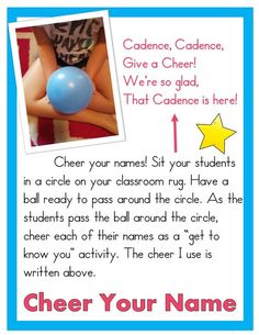 a birthday card with an image of a person holding a balloon and the words cheer your name