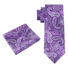 Included: Single Tie Tie and Pocket Square Material of Tie and Square: 100% Silk. Dimensions of Pocket Square: 10.5” x 10.5” Width of Tie: 3.4” Length of Tie: Regular (60”) XL (63”) Color: Cayman Blue, Blue Wave Impulsive Purple, Steel Grey Showstopping Red, Hyper Blue Formal Multicolor Paisley Suit And Tie Accessories, Formal Patterned Paisley Suit And Tie Accessories, Formal Patterned Ties With Paisley Print, Classic Paisley Print Patterned Ties, Brown Bow Tie, Grey Bow Tie, Yellow Bow Tie, Purple Bow Tie, Polka Dot Bow Tie