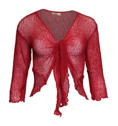 Womens Ladies Bali One Size Tie up Stretch Net Shrug Cardigan 68 colours | eBay Fitted Wrap Shrug For Fall, Fitted V-neck Knit Cardigan, Fitted V-neck Shrug For Fall, Spring Wrap Sweater Fitted, Red V-neck Summer Cardigan, Stretch V-neck Party Cardigan, Stretch V-neck Cardigan For Party, V-neck Stretch Cardigan For Party, Party V-neck Stretch Cardigan