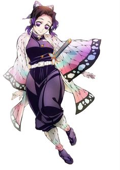 a woman dressed as a fairy holding a butterfly on her arm and wearing a purple dress