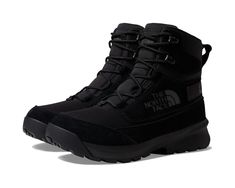 The North Face Chilkat V Cognito Waterproof | Zappos.com Winter High-top Waterproof Boots With Removable Insole, Winter Waterproof Boots With Removable Insole For Outdoor Activities, Winter Nylon Boots For Outdoor Work, Weatherproof Nylon Boots For Walking, Nylon Boots For Outdoor Work In Winter, Black Waterproof Hiking Boots With Removable Insole, Black Waterproof Boots With Removable Insole For Hiking, Black Outdoor Boots With Removable Insole, Winter Walking Boots With Gore-tex