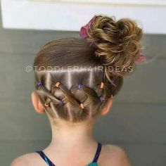 Different Braids, Girls Hairstyles Easy, A Messy Bun, Peinados Fáciles Para Cabello Corto