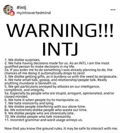 Intj Characters, Personalidad Infj, Intj Enfp