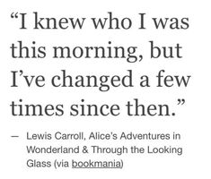 lewis caroli quote about the adventures of alice and wonderland in wonderland & through the looking glass via booknania