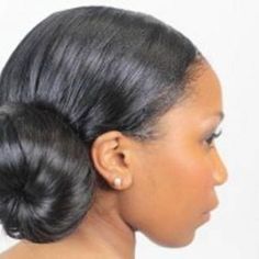 Wedding Hairstyles African American, Wedding Hairstyles African, Black Bun, Unique Wedding Hairstyles, Side Bun, Wedding Bun Hairstyles, Beautiful Buns, African American Weddings, American Hairstyles