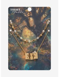 Thorn & Fable Storybook Dragonfly Layered Necklace | Hot Topic Fairy Tale Romance, Right Arrow Icon, Location Icon, Detailed Jewelry, Accessories Jewelry Necklace, Layered Necklace, Show Off, Hot Topic, Layered Necklaces