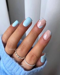 Subtle Nails, Short Square Nails, Smink Inspiration, Casual Nails, School Nails, Manicure Nails