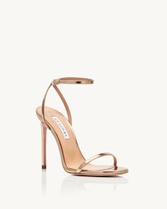 null Aquazurra Shoes, Gold Heels Prom, Golden Sandals, Champagne Heels, Luxury Sandals, Jeweled Sandals