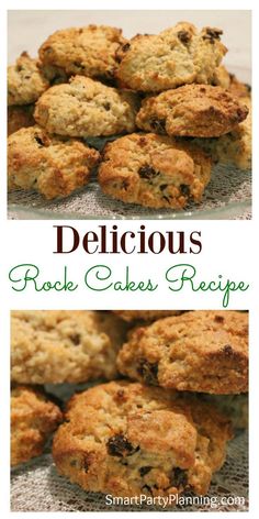 delicious rock cake recipe with chocolate chip cookies