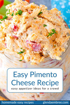 Pimento Cheese in a Mason Jar. Paminto Cheese Dip, Homemade Paminto Cheese, Cheese Spreads Recipes, Paminto Cheese Homemade, Cheese Spreads For Crackers, Cheese Spread Recipes For Crackers, Paminto Cheese, Easy Pimento Cheese Recipe, Best Pimento Cheese Recipe