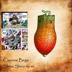 an image of the cover art for capone boge shiro no mi