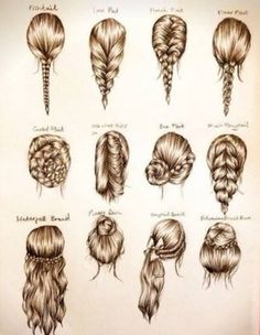 Braid Styles! Braids Types, Types Of Braids, Ombré Hair, Beautiful Braids, Tan Skin, Hairstyles For School, Hair Dos, Luxury Beauty, Hair Designs