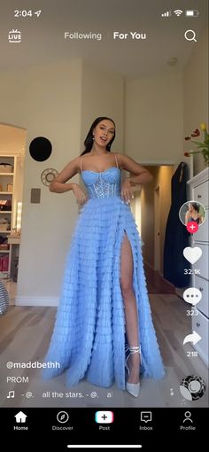 Speak Now Prom Dress, Strapless Prom Dresses 2023, Prom Ruffle Dress, Blue Prom Dresses Puffy, Ball Gown Mermaid Dress, Prom Dresses Ruffle, Prom Dresses For Wide Rib Cage, Puff Prom Dress, Vibrant Prom Dresses