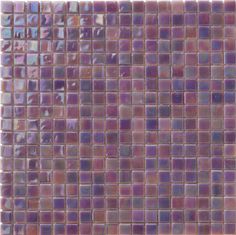 a close up view of a purple mosaic tile