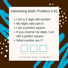 an interesting math problem is shown in this graphic style, with blue and white paint splat