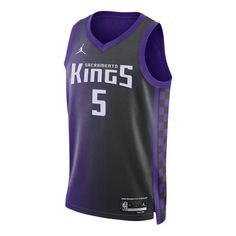 Air Jordan Dri-FIT NBA Swingman Jersey 2023/24 Statement Edition 'Sacramento Kings De'Aaron Fox' DX8656-504 Fox Jersey, Jordan Jersey, Limited Edition Sneakers, Sacramento Kings, Sport Sneakers, Sacramento, Air Jordan, Dri Fit, Air Jordans