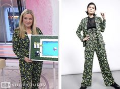 The Today Show: January 2025 Jennifer Jolly's Floral Blazer and Pant Suit