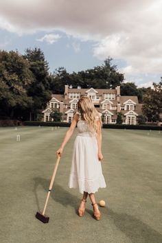 Croquet Party Outfit, Hamptons Photoshoot, Croquet Photoshoot, Croquet Outfits, Croquet Outfit, Croquet Aesthetic, Croquet Party, Summer Outfits Women Over 40